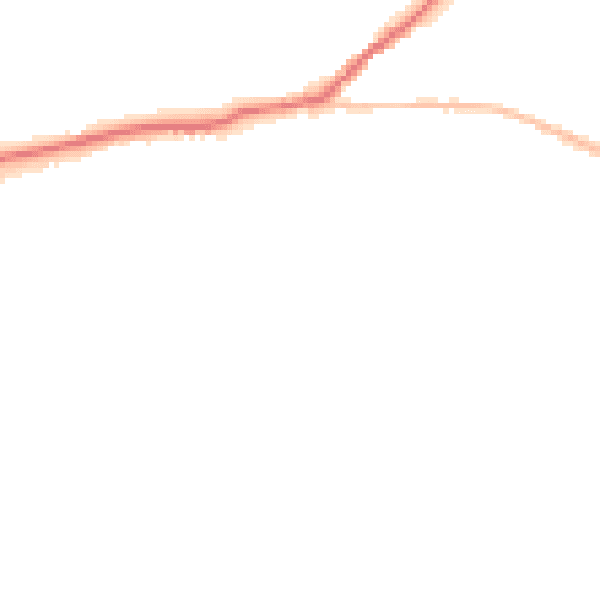 Night-time road noise heatmap for SN13 9XB
