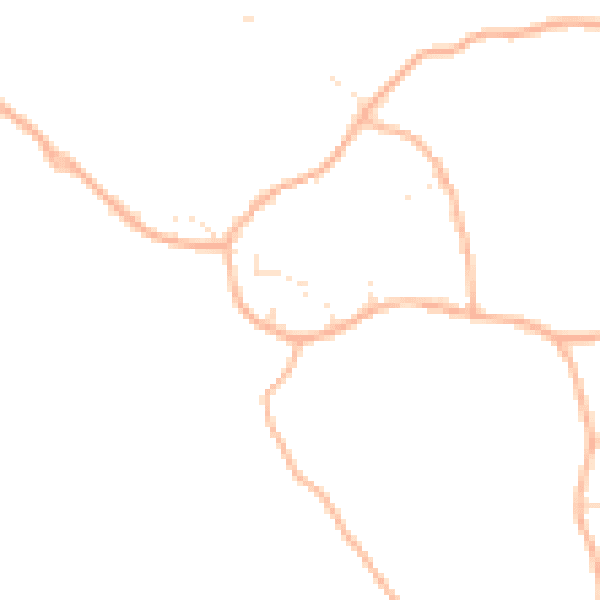 Daytime road noise heatmap for SN13 9YJ