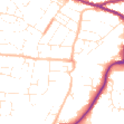Daytime road noise heatmap for SN14 0BP