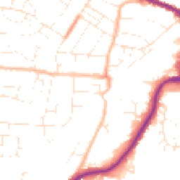 Daytime road noise heatmap for SN14 0DT