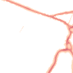 Night-time road noise heatmap for SN14 0DY