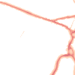 Night-time road noise heatmap for SN14 0EA