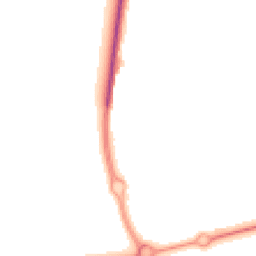 Night-time road noise heatmap for SN14 0FA