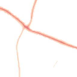 Night-time road noise heatmap for SN14 0HA