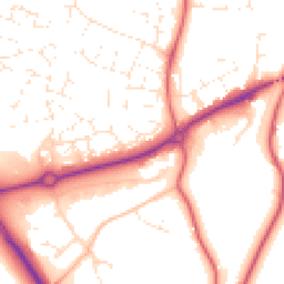 Daytime road noise heatmap for SN14 0SF