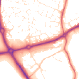 Daytime road noise heatmap for SN14 0SL