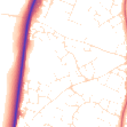 Daytime road noise heatmap for SN14 0TL