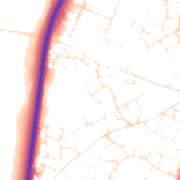 Daytime road noise heatmap for SN14 0TQ