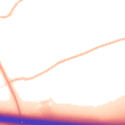 Daytime road noise heatmap for SN14 6AD
