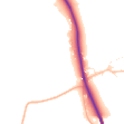 Daytime road noise heatmap for SN14 6AX