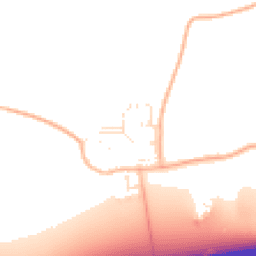 Daytime road noise heatmap for SN14 6AY