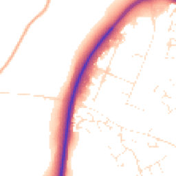 Daytime road noise heatmap for SN14 6BB
