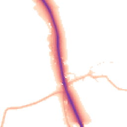 Daytime road noise heatmap for SN14 6BS