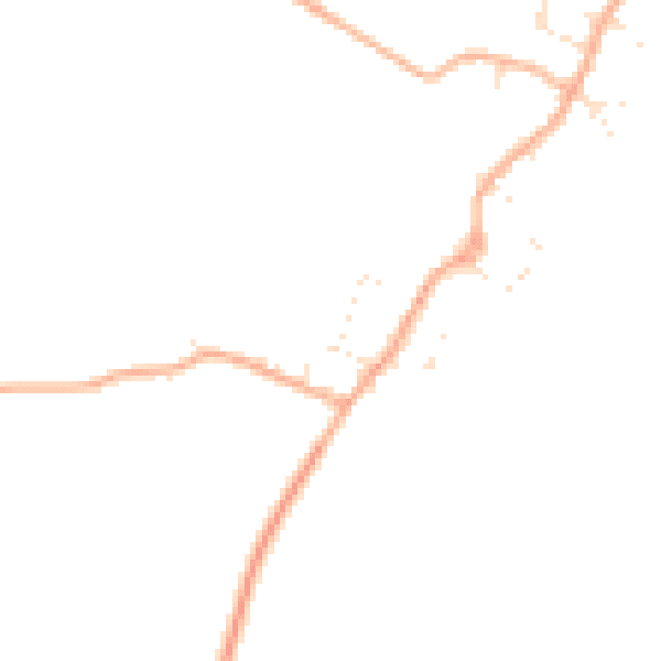 Daytime road noise heatmap for SN14 6DL