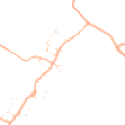 Daytime road noise heatmap for SN14 6DZ