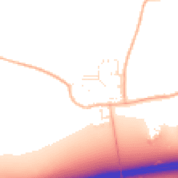 Daytime road noise heatmap for SN14 6EE