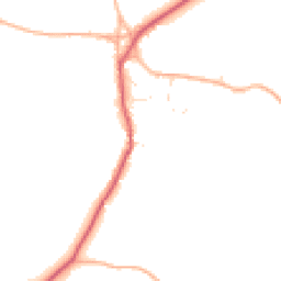 Daytime road noise heatmap for SN14 6GS