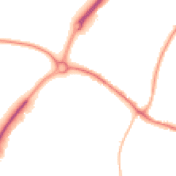 Night-time road noise heatmap for SN14 6GW