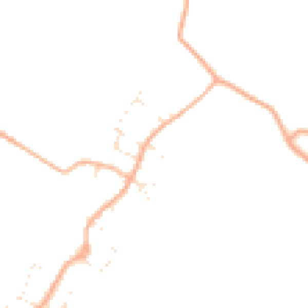 Daytime road noise heatmap for SN14 6HQ