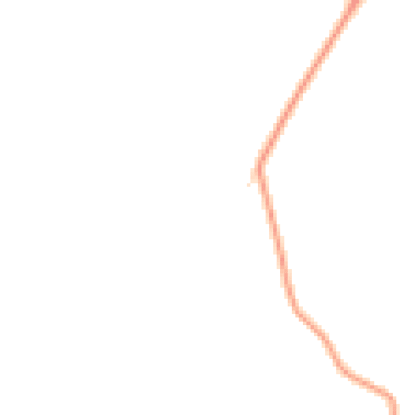 Daytime road noise heatmap for SN14 6PY
