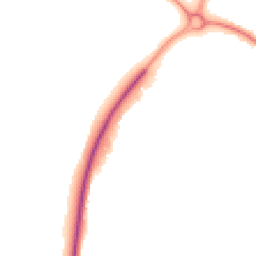 Night-time road noise heatmap for SN14 6QA