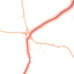 Daytime road noise heatmap for SN14 6QR