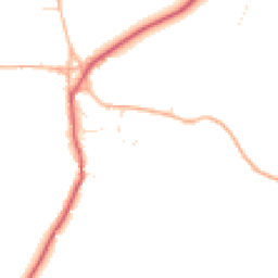 Daytime road noise heatmap for SN14 6RX