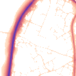 Daytime road noise heatmap for SN14 6RZ