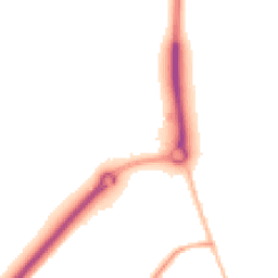 Night-time road noise heatmap for SN14 6UZ