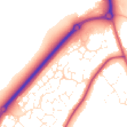 Daytime road noise heatmap for SN14 6XP