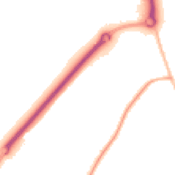 Night-time road noise heatmap for SN14 6XP