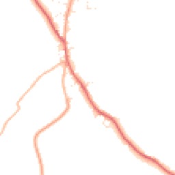 Daytime road noise heatmap for SN14 7BA