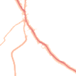 Daytime road noise heatmap for SN14 7BB