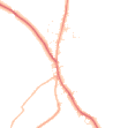 Daytime road noise heatmap for SN14 7BG