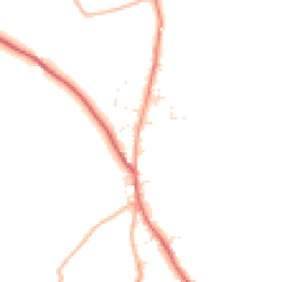 Daytime road noise heatmap for SN14 7BH
