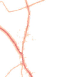 Daytime road noise heatmap for SN14 7BS