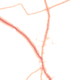 Daytime road noise heatmap for SN14 7BT