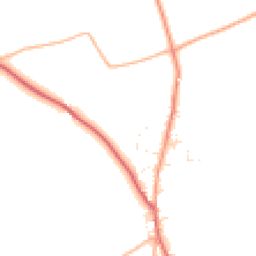 Daytime road noise heatmap for SN14 7BU