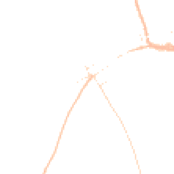 Daytime road noise heatmap for SN14 7EB