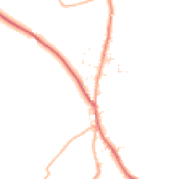 Daytime road noise heatmap for SN14 7EH