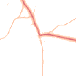 Daytime road noise heatmap for SN14 7EZ