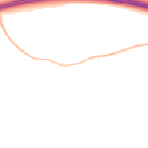 Night-time road noise heatmap for SN14 7FE