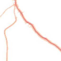 Daytime road noise heatmap for SN14 7FG