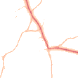 Daytime road noise heatmap for SN14 7HG