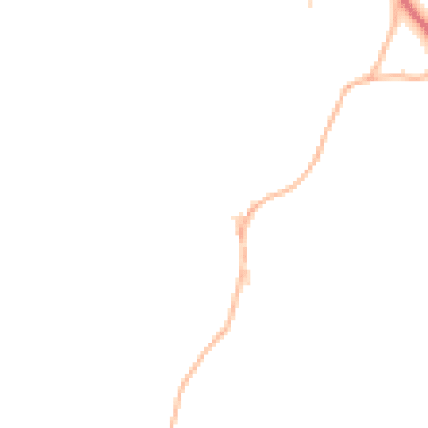Daytime road noise heatmap for SN14 7HP