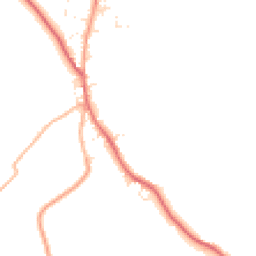 Daytime road noise heatmap for SN14 7JF