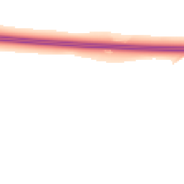 Night-time road noise heatmap for SN14 7LD