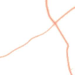 Daytime road noise heatmap for SN14 7LF