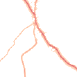 Daytime road noise heatmap for SN14 7PH