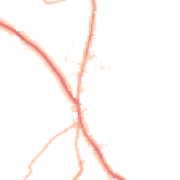 Daytime road noise heatmap for SN14 7PZ